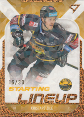 Zīle Kristaps 22-23 Tipsport Extraliga Starting Lineup 3rd Period #SL-75