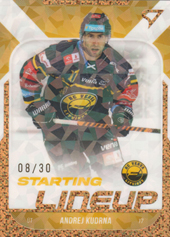 Kudrna Andrej 22-23 Tipsport Extraliga Starting Lineup 3rd Period #SL-78