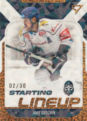 Dotchin Jake 22-23 Tipsport Extraliga Starting Lineup 3rd Period #SL-80