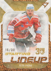 Sýkora Petr 22-23 Tipsport Extraliga Starting Lineup 3rd Period #SL-88