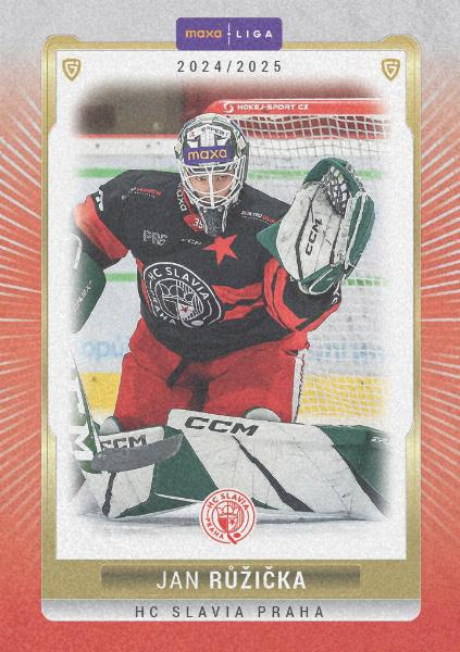 Růžička Jan 24-25 GOAL Cards Maxa liga Sand #SLA-01