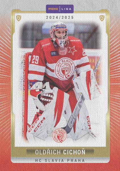 Cichoň Oldřich 24-25 GOAL Cards Maxa liga Canvas #SLA-03