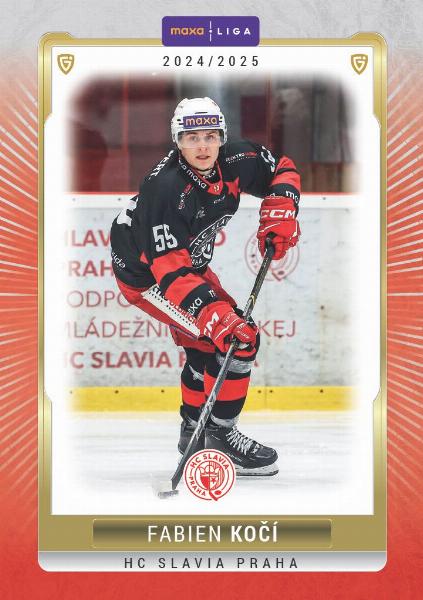 Kočí Fabien 24-25 GOAL Cards Maxa liga #SLA-04