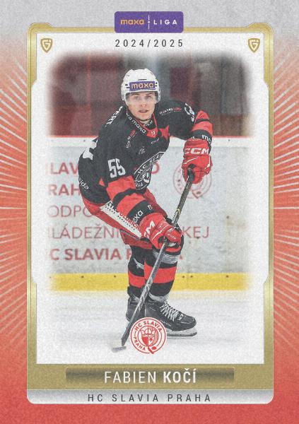 Kočí Fabien 24-25 GOAL Cards Maxa liga Sand #SLA-04