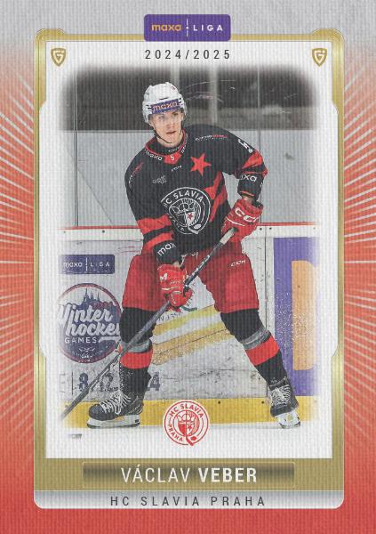 Veber Václav 24-25 GOAL Cards Maxa liga Canvas #SLA-10