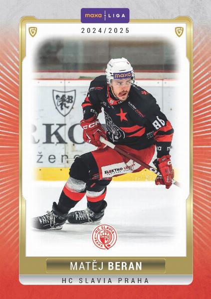 Beran Matěj 24-25 GOAL Cards Maxa liga #SLA-14