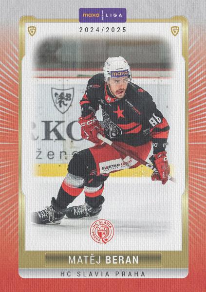Beran Matěj 24-25 GOAL Cards Maxa liga Canvas #SLA-14