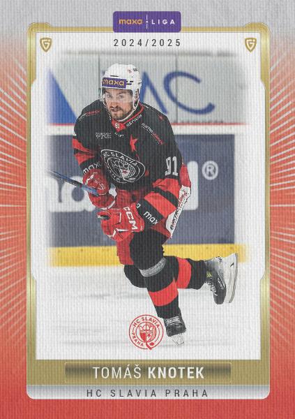 Knotek Tomáš 24-25 GOAL Cards Maxa liga Canvas #SLA-16