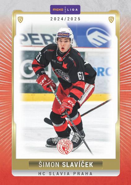Slavíček Šimon 24-25 GOAL Cards Maxa liga #SLA-22