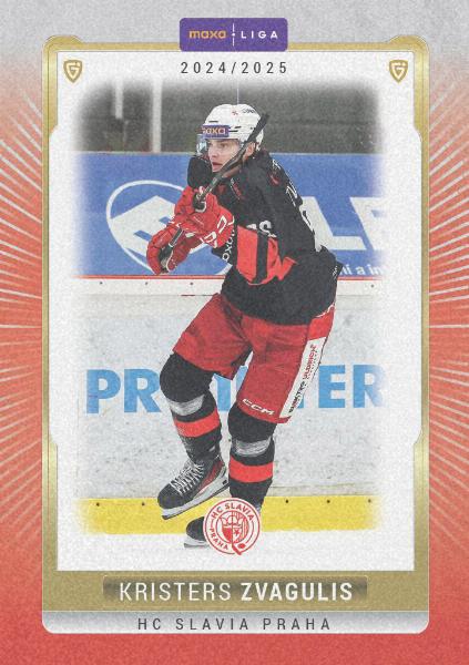 Zvagulis Kristers 24-25 GOAL Cards Maxa liga Sand #SLA-23