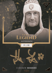 Sekeráš Ľubomír 2019 Winter Classic Súboj legiend Autograph #A04