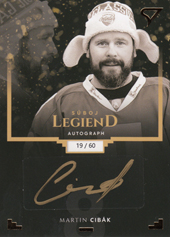 Cibák Martin 2019 Winter Classic Súboj legiend Autograph #A28