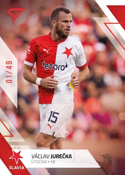 Jurečka Václav 22-23 Fortuna Liga Red #28