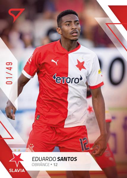 Santos Eduardo 22-23 Fortuna Liga Red #19