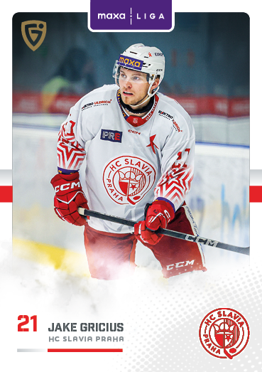 Gricius Jake 25-26 GOAL Cards Maxa liga #SLA-11