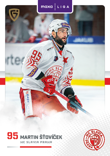 Šťovíček Martin 25-26 GOAL Cards Maxa liga #SLA-13