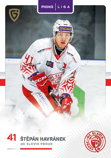 Havránek Štěpán 25-26 GOAL Cards Maxa liga #SLA-03