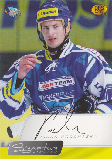 Procházka Libor 10-11 OFS Plus Signature Limited Black #SIGN-37