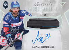 Brodecki Adam 22-23 Tipsport Extraliga Spectacle Memorabilia Auto #SM-AB