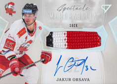 Orsava Jakub 22-23 Tipsport Extraliga Spectacle Memorabilia Auto #SM-JO