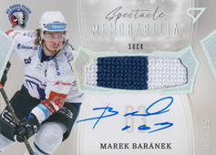 Baránek Marek 22-23 Tipsport Extraliga Spectacle Memorabilia Auto #SM-MB