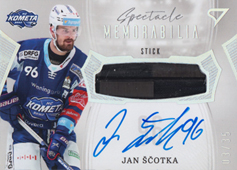Ščotka Jan 22-23 Tipsport Extraliga Spectacle Memorabilia Auto #SM-SC