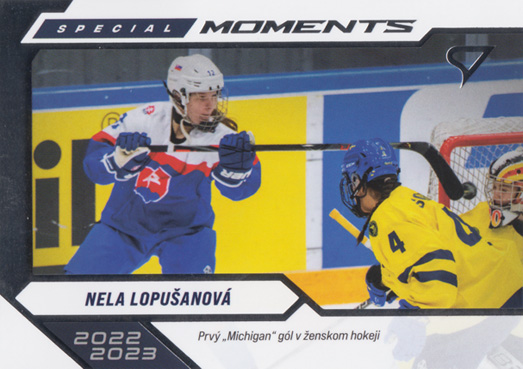 Lopušanová Nela 2025 Hokejové Slovensko Special Moments #SM-23