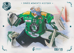 Schwarz Marek 2022 LC Saves Help Saves Moments History Turquoise #SMH-15