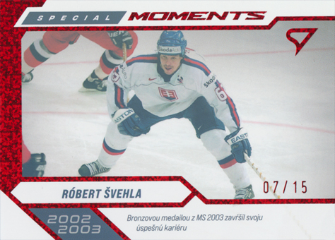 Švehla Róbert 2024 Hokejové Slovensko Special Moments Limited #SM-18