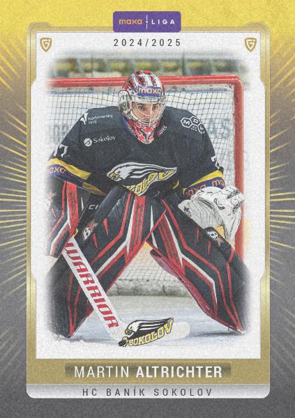 Altrichter Martin 24-25 GOAL Cards Maxa liga Sand #SOK-02