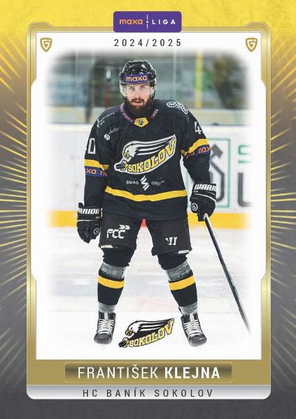 Klejna František 24-25 GOAL Cards Maxa liga #SOK-07