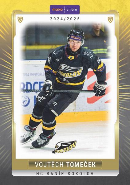 Tomeček Vojtěch 24-25 GOAL Cards Maxa liga #SOK-11