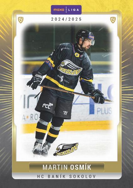 Osmík Martin 24-25 GOAL Cards Maxa liga #SOK-14