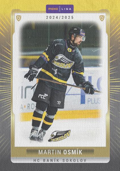Osmík Martin 24-25 GOAL Cards Maxa liga Canvas #SOK-14