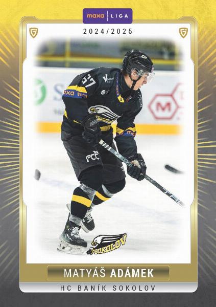 Adámek Matyáš 24-25 GOAL Cards Maxa liga #SOK-17