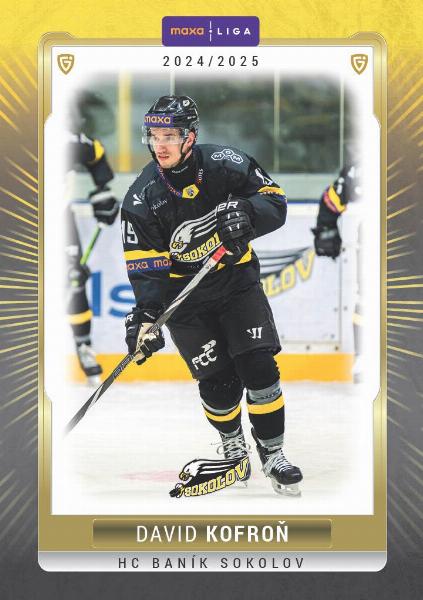 Kofroň David 24-25 GOAL Cards Maxa liga #SOK-18