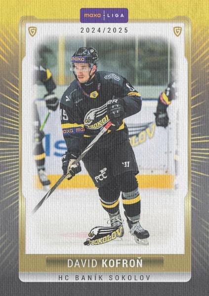 Kofroň David 24-25 GOAL Cards Maxa liga Canvas #SOK-18