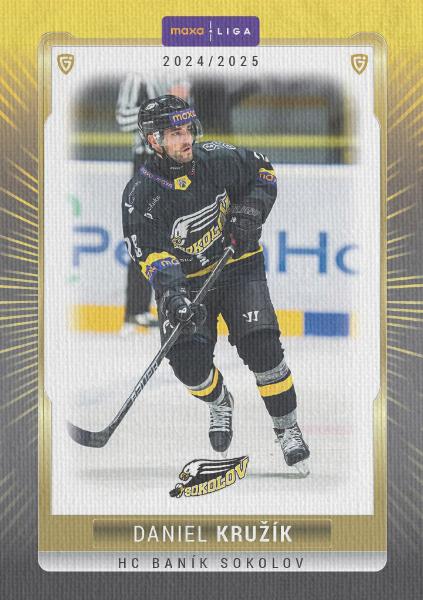 Kružík Daniel 24-25 GOAL Cards Maxa liga Canvas #SOK-21