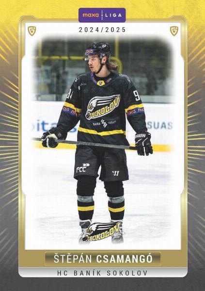 Csamangó Štěpán 24-25 GOAL Cards Maxa liga #SOK-22