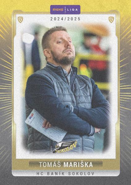 Mariška Tomáš 24-25 GOAL Cards Maxa liga Sand #SOK-25