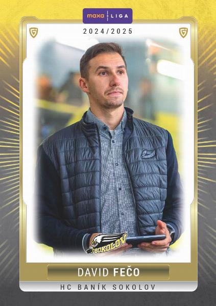 Fečo David 24-25 GOAL Cards Maxa liga #SOK-26