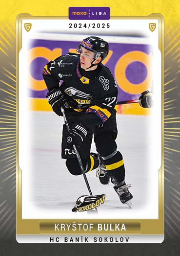 Bulka Kryštof 24-25 GOAL Cards Maxa liga #SOK-28