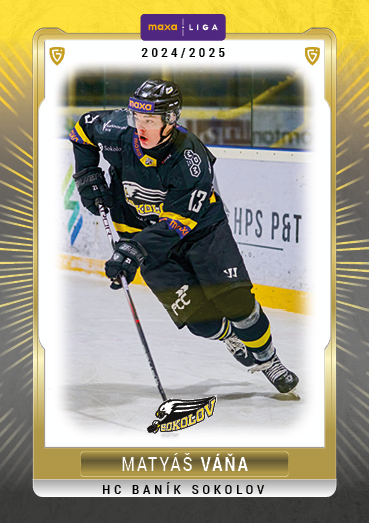 Váňa Matyáš 24-25 GOAL Cards Maxa liga #SOK-34