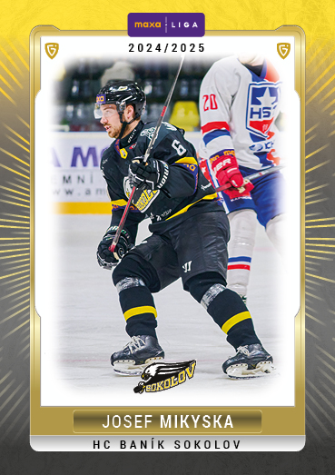 Mikyska Josef 24-25 GOAL Cards Maxa liga #SOK-35