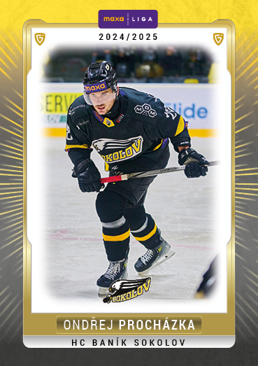 Procházka Ondřej 24-25 GOAL Cards Maxa liga #SOK-37