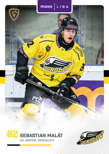 Malát Sebastian 25-26 GOAL Cards Maxa liga #SOK-10