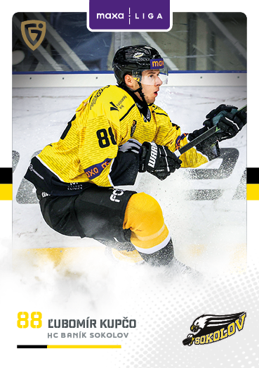 Kupčo Ľubomír 25-26 GOAL Cards Maxa liga #SOK-14