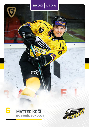 Kočí Matteo 25-26 GOAL Cards Maxa liga #SOK-03