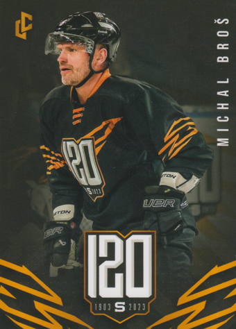 Broš Michal 2024 LC Sparta Praha 120 let Sparťanského hokeje #SP-13