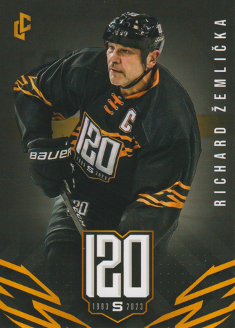 Žemlička Richard 2024 LC Sparta Praha 120 let Sparťanského hokeje #SP-17